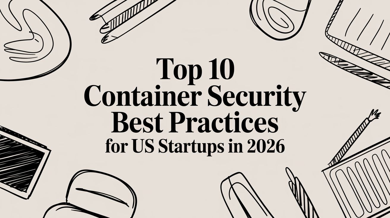 Top 10 Container Security Best Practices for US Startups in 2026