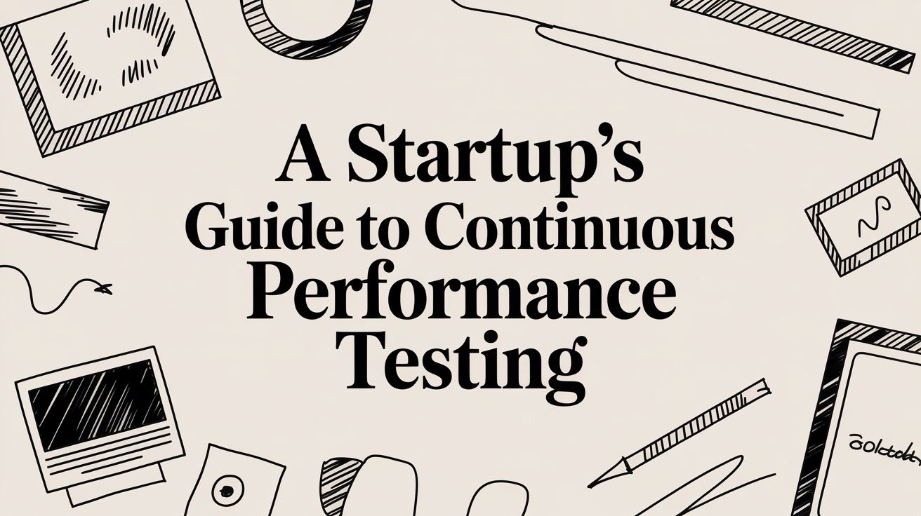 A Startup's Guide to Continuous Performance Testing