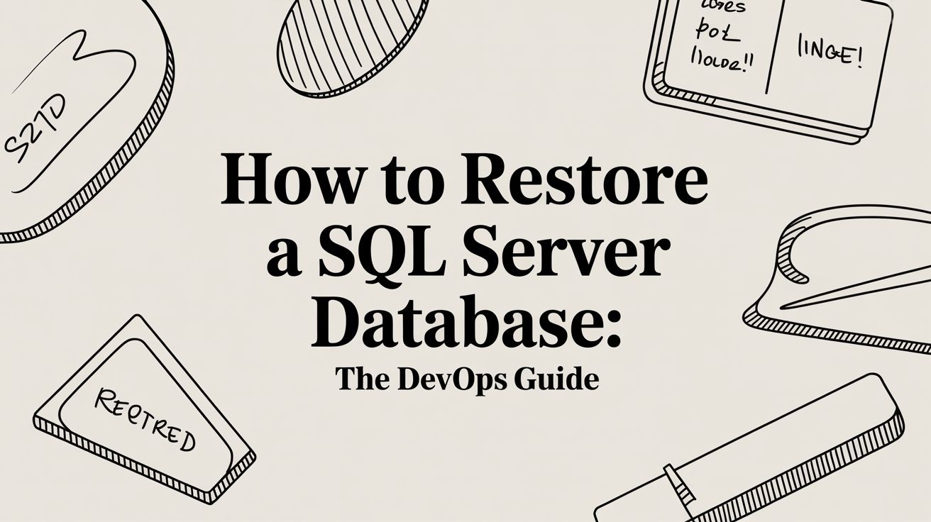 How to Restore a SQL Server Database: The DevOps Guide