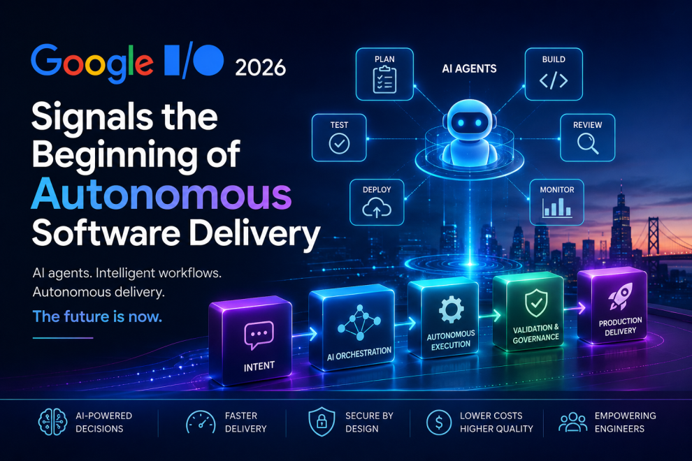 Google I/O 2026 Signals the Beginning of Autonomous Software Delivery