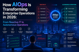 How AIOps Is Transforming Enterprise Operations in 2026: From Reactive IT to Autonomous Operations