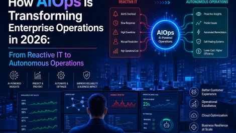 How AIOps Is Transforming Enterprise Operations in 2026: From Reactive IT to Autonomous Operations
