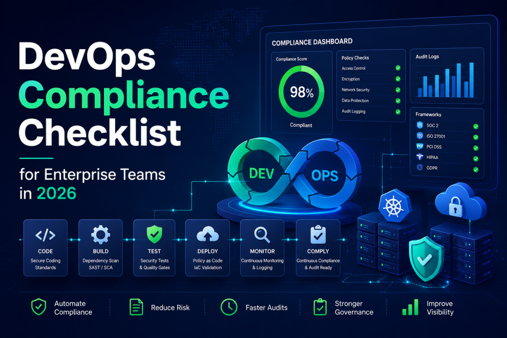 DevOps Compliance Checklist for Enterprise Teams in 2026