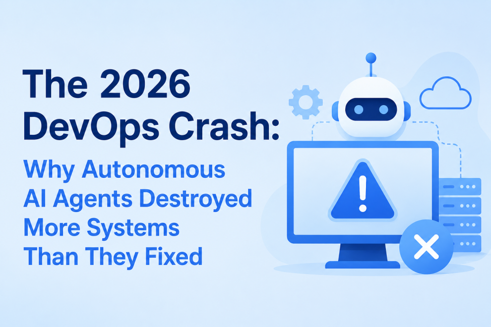 The 2026 DevOps Crash: Why Autonomous AI Agents Destroyed More Systems Than They Fixed