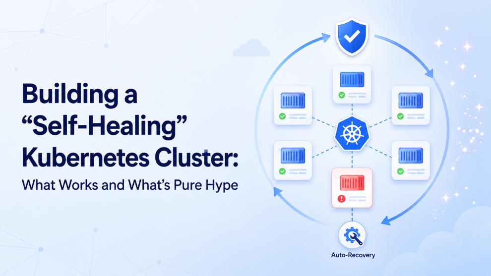Building a “Self-Healing” Kubernetes Cluster: What Works and What’s Pure Hype create image for this title