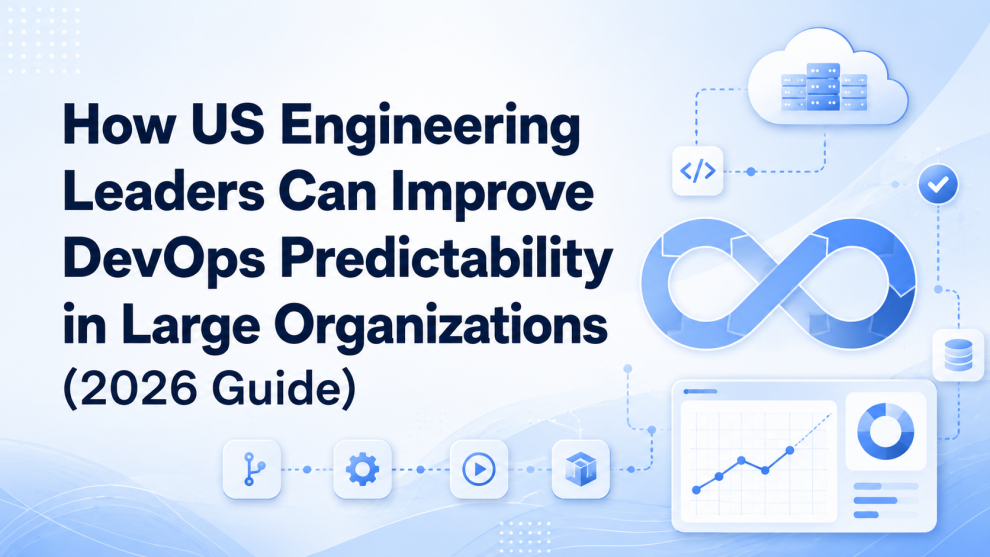 How US Engineering Leaders Can Improve DevOps Predictability in Large Organizations (2026 Guide)