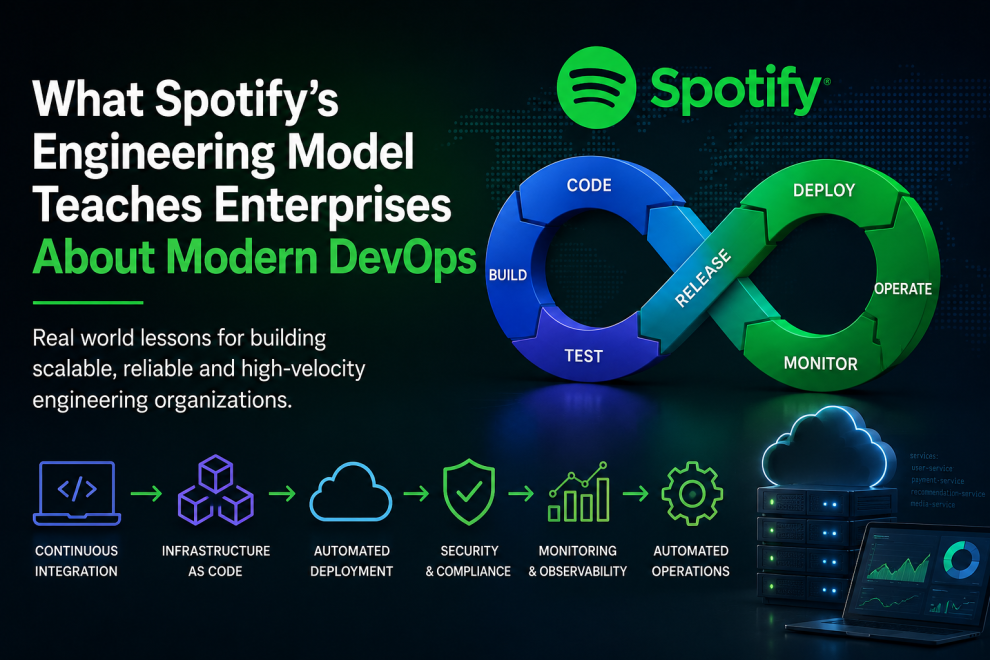 What Spotify's Engineering Model Teaches Enterprises About Modern DevOps