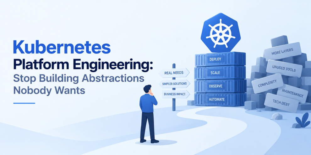 Kubernetes Platform Engineering: Stop Building Abstractions Nobody Wants