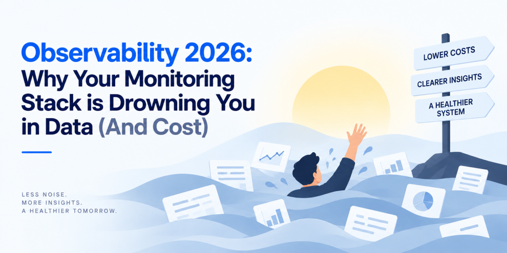 Observability 2026: Why Your Monitoring Stack is Drowning You in Data (And Cost)