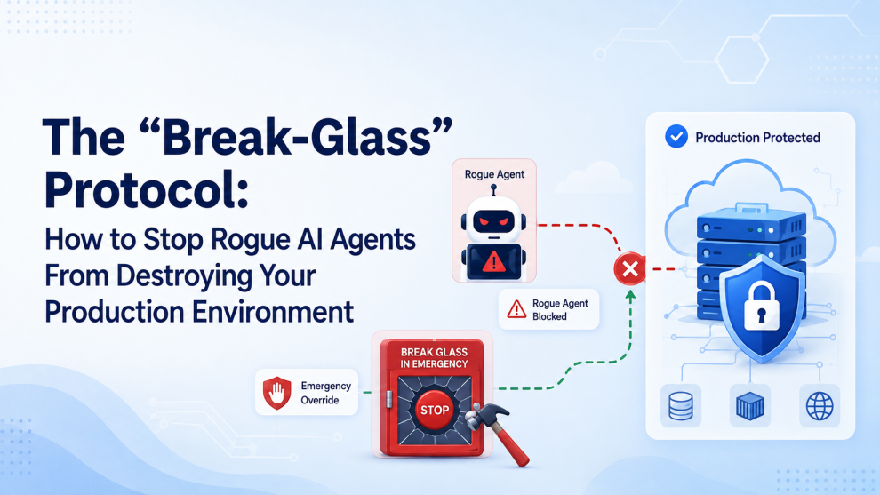 The “Break-Glass” Protocol: How to Stop Rogue AI Agents From Destroying Your Production Environment