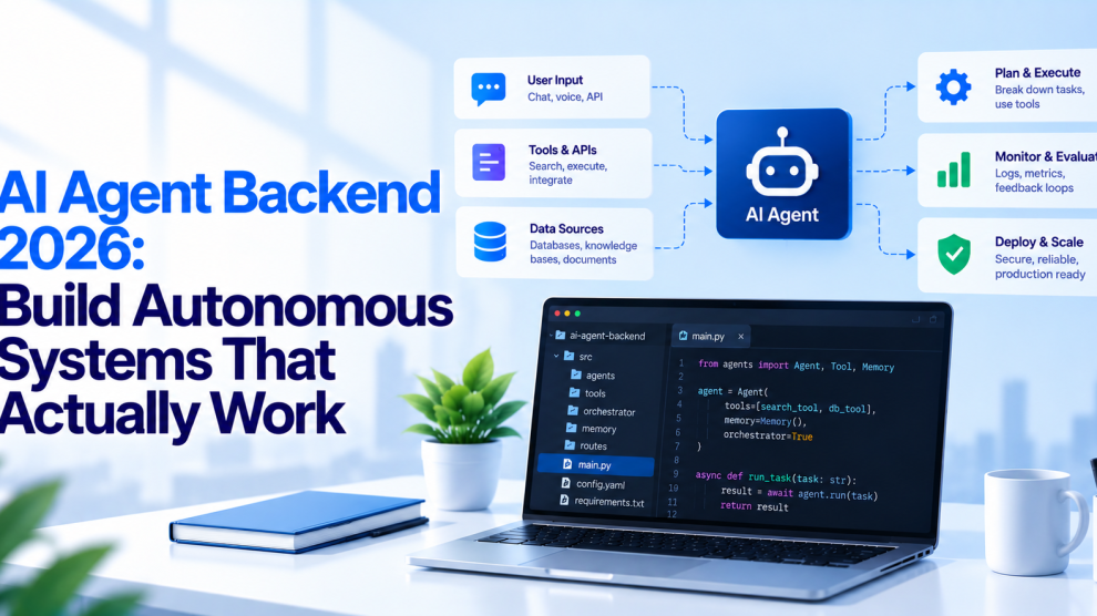 AI Agent Backend 2026: Build Autonomous Systems That Actually Work