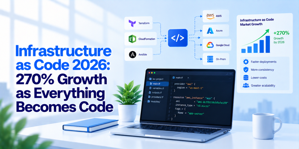 Infrastructure as Code 2026: 270% Growth as Everything Becomes Code